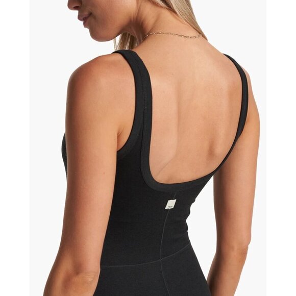 💕VUORI💕 Halo Essential Jumpsuit ~ Black Heather Large L NWT - Picture 7 of 16